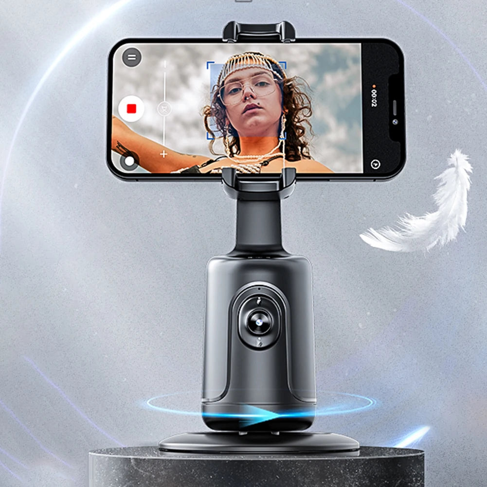 Intelligent Handheld Gimbal Follow-up 360 Rotation Handheld Stabilizer Selfie Stick Tripod for Tiktok Live Photography - Premium  from Lizard Vigilante - Just $38.99! Shop now at Lizard Vigilante