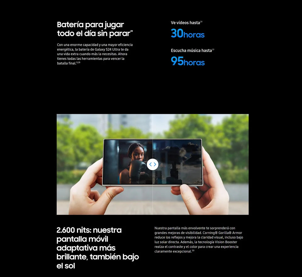 Samsung Galaxy S24 Ultra NFC, 6.8" Dynamic AMOLED 2X Screen, 200MP Camera, Octa-Core CPU, 120 Hz, 5000 mAh Battery