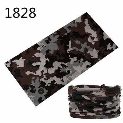 Camouflage Seamless Magic Bandana Buffs Neck Gaiter Paisley Headband Cycling Fishing Tube Face Shield Men Women Scarf Mask Cap - Premium neck gaiter from Lizard Vigilante - Just $5.99! Shop now at Lizard Vigilante