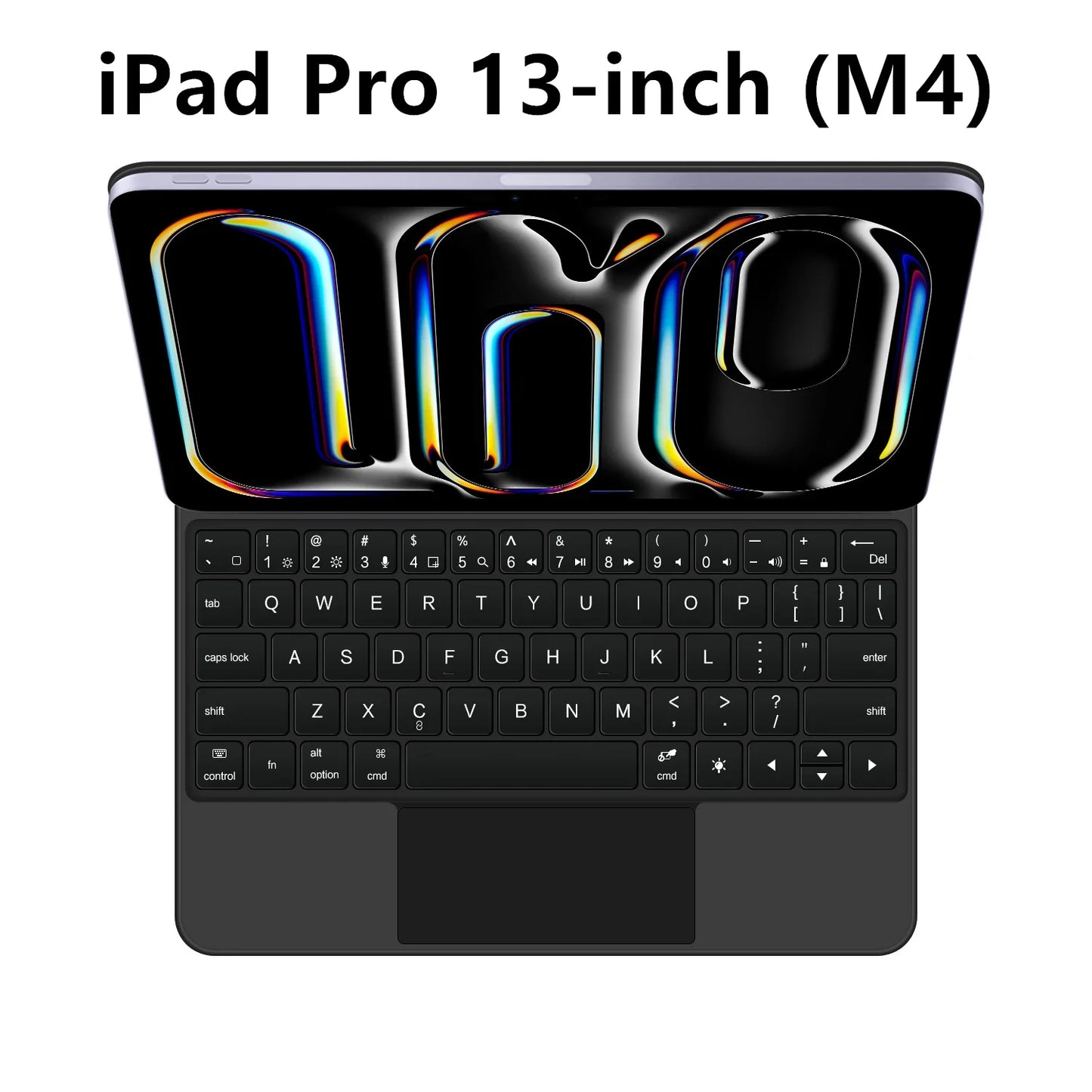 Magic Keyboard Case For iPad Pro 11 inch 12.9" M2 13 M4 Air 4th 5th ipad10 10th 10.9 Smart Cover Multi-touch Magnetic backlight