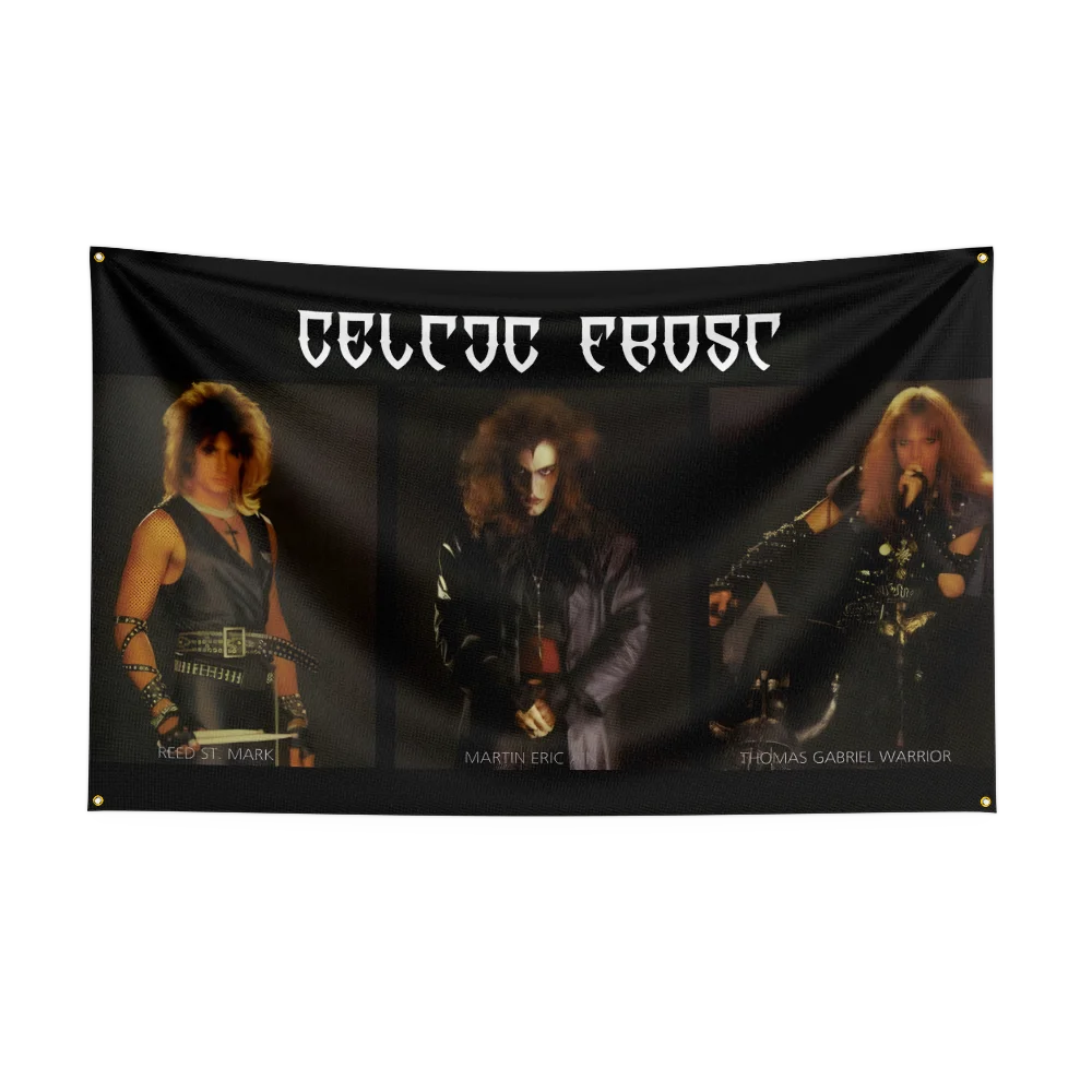 Celtic Frost Heavy Rock Band Flag – 3x5 Ft Polyester Digital Printed Banner for Bedroom, Wall Art & Outdoor Tapestry Decoration - Premium flag from Lizard Vigilante - Just $15.99! Shop now at Lizard Vigilante