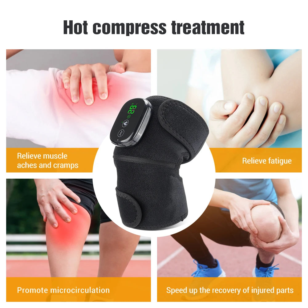Hellfire 3-In-1 Shockwave Heated Knee Armor