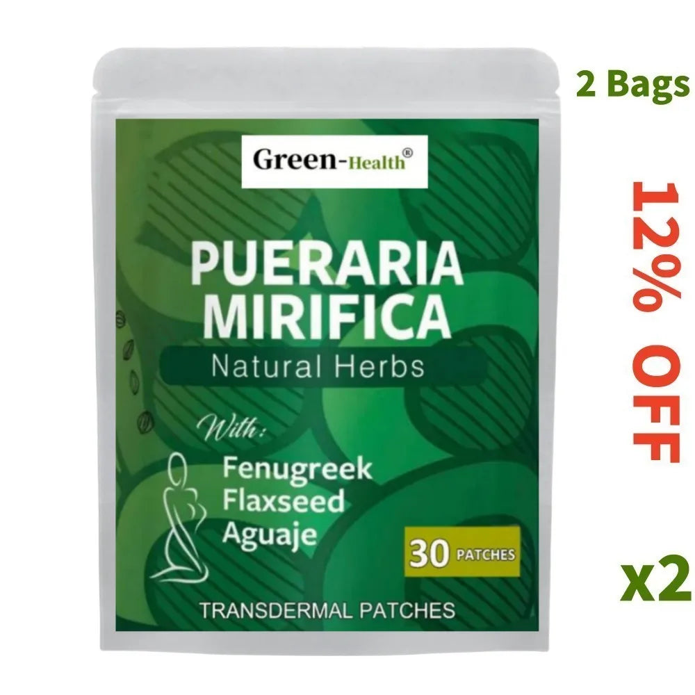 Pueraria Mirifica Transdermal Patches Complex for Women – 30 Patches, One Month Supply, Natural Hormone Balancing & Restoring - Premium supplements from Lizard Vigilante - Just $19.99! Shop now at Lizard Vigilante