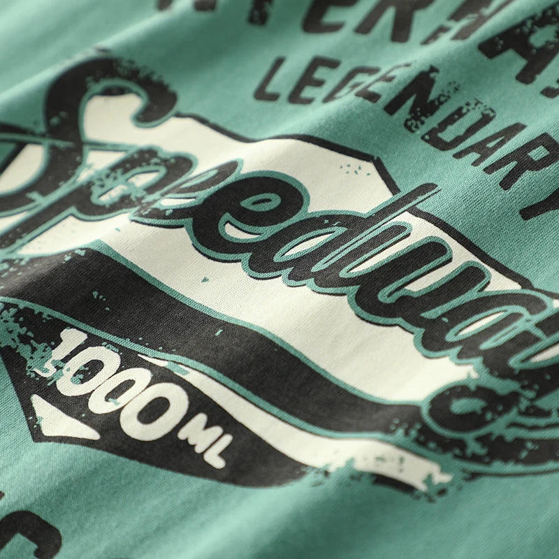 2025 Summer American Retro Sleeveless O-Neck Letter Print T-Shirt – 100% Cotton Men’s Basketball Sports Casual Vest - Premium tee from dsers - Just $30.99! Shop now at Lizard Vigilante