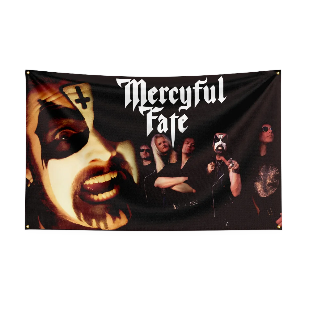 Mercyful Fate Heavy Rock Band Flag – 3x5 Ft Polyester Wall Art and Outdoor Tapestry - Premium flag from Lizard Vigilante - Just $15.99! Shop now at Lizard Vigilante