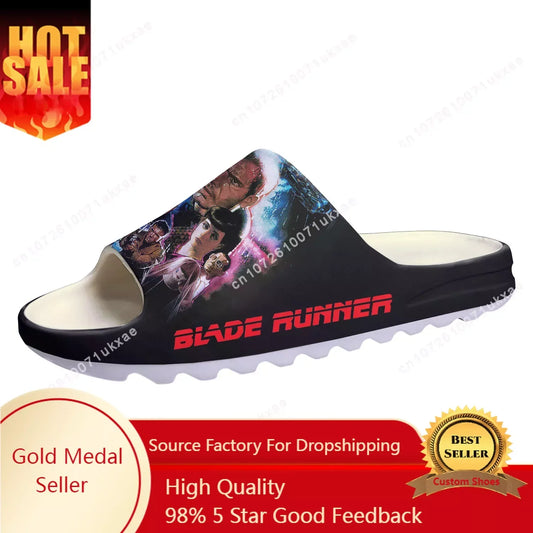 Blade Runner Movie Soft Sole Sllipers Home Clogs Water Shoes Unisex Teenager Step in Sandals - Premium sandals from Lizard Vigilante - Just $42.99! Shop now at Lizard Vigilante