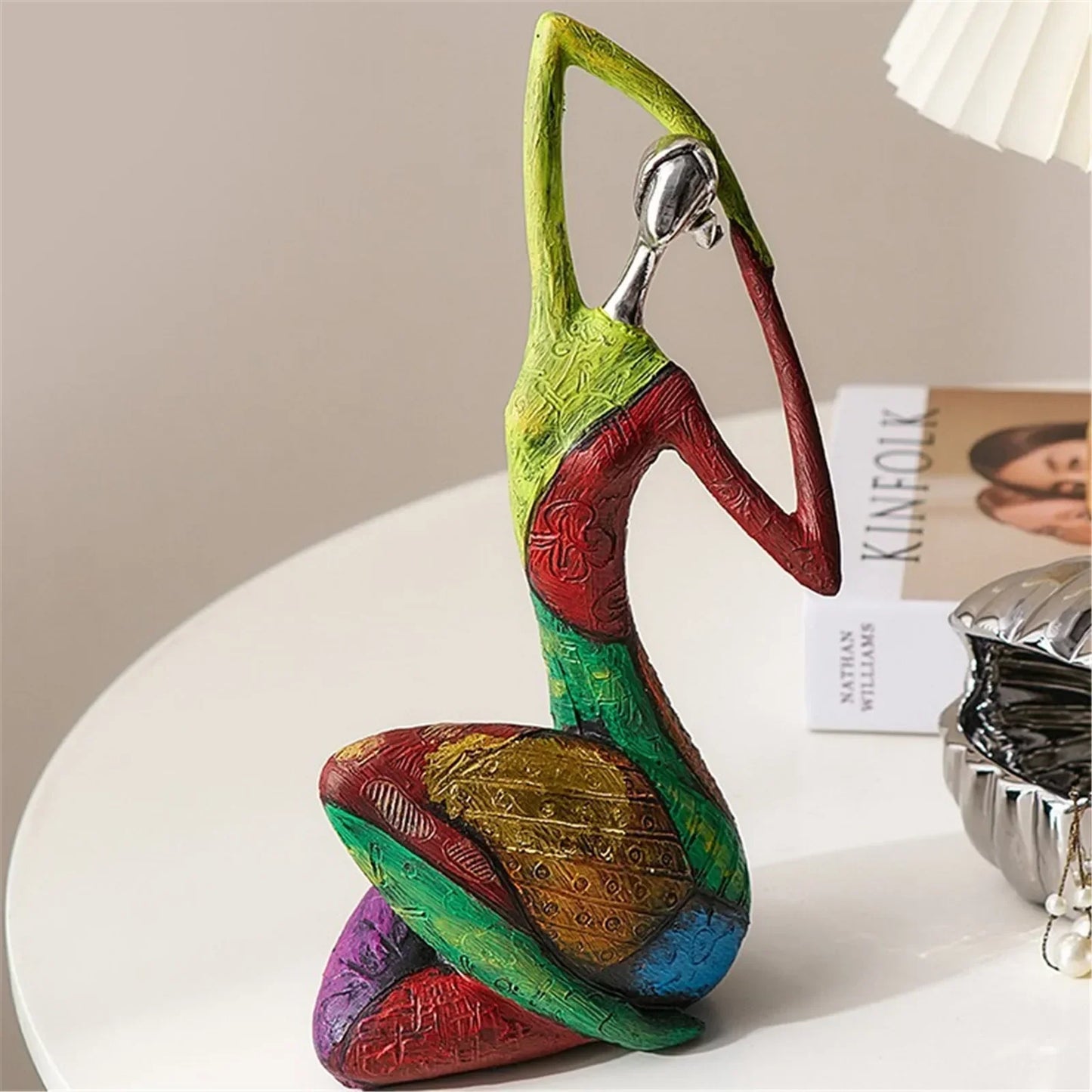 Creative Abstract Home Decor Character Sculpture Living Room Modern Art Dolls Desktop Decorations Accessories Gifts