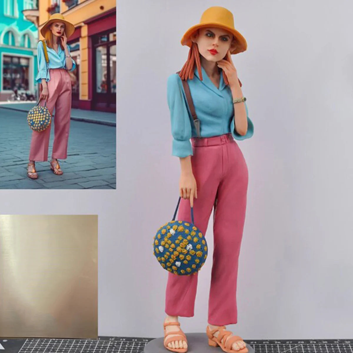 Customize personalized big head sculptures to prepare Christmas and birthday gifts for family and friends, requiring a full body