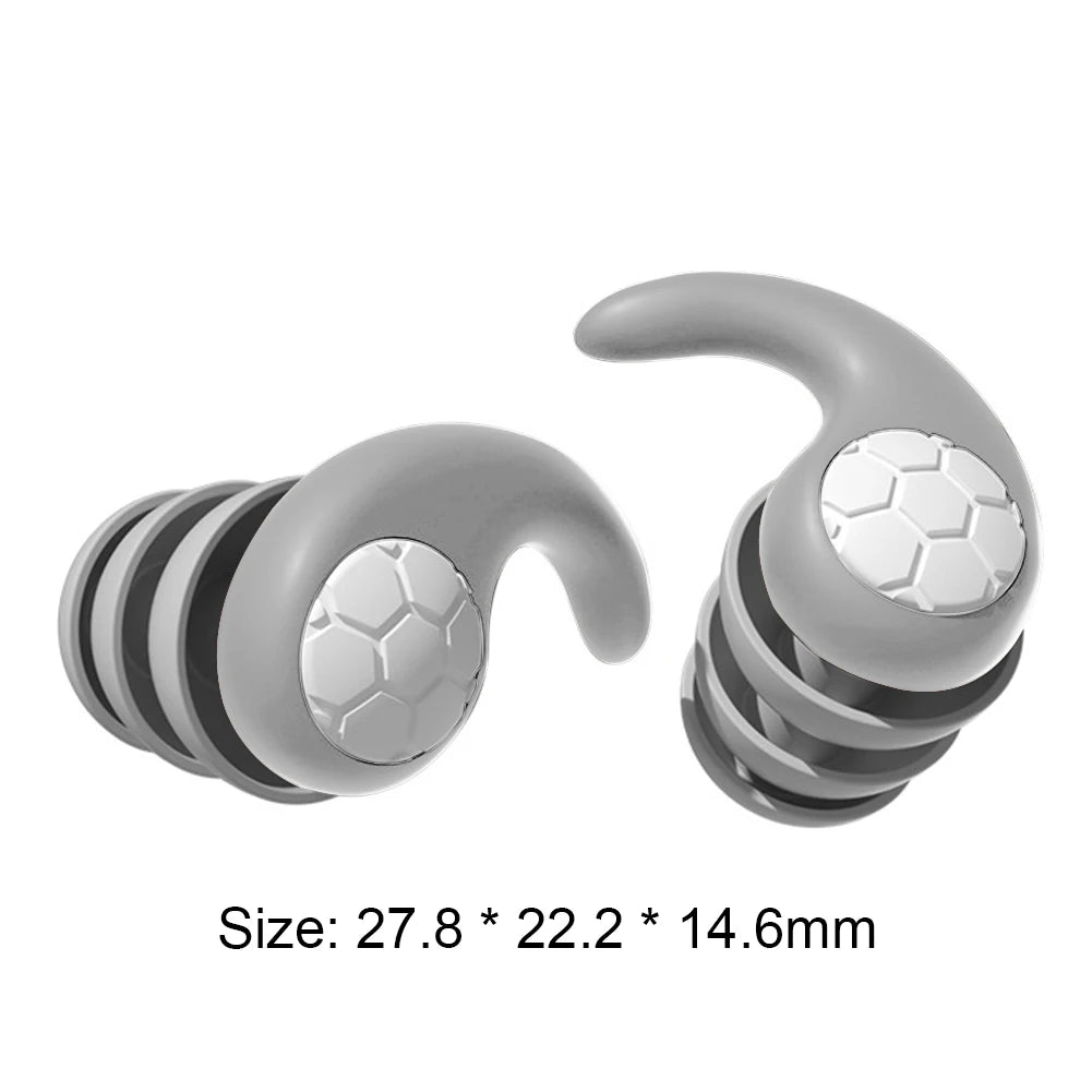 Waterproof Silicone Earplugs – Noise Reduction Ear Protectors for Swimming, Sleeping, and Diving - Premium earplugs from Lizard Vigilante - Just $28.88! Shop now at Lizard Vigilante