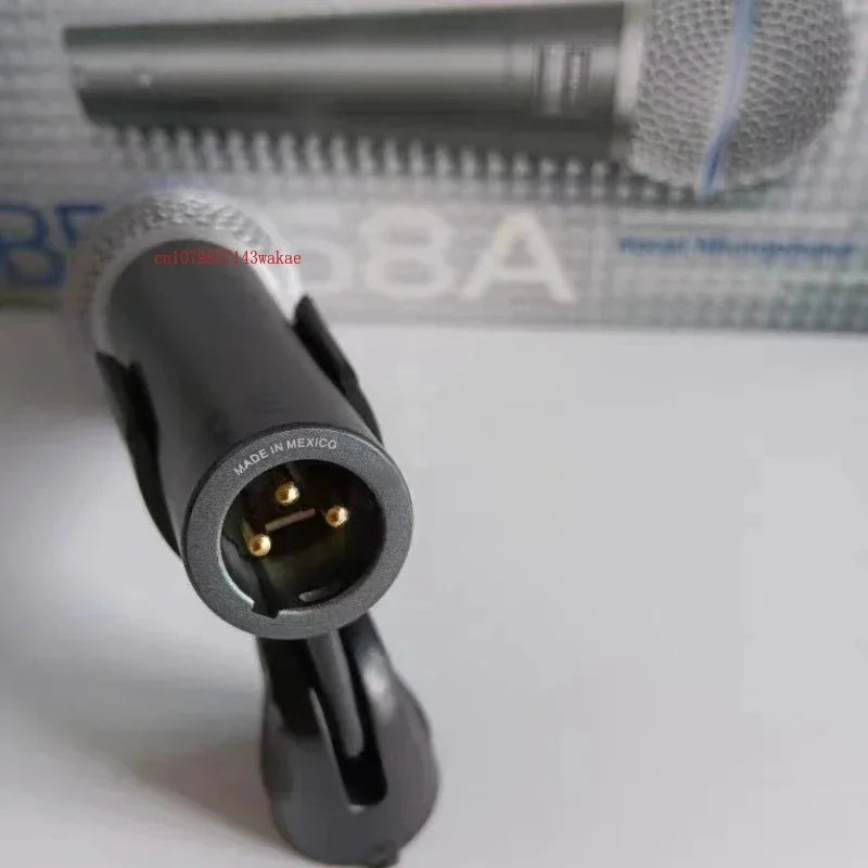 2PCS SHURE BETA 58A Microphone Wired Dynamic Home Amp Studio Recording Handheld Mic for Karaoke Bar Stage Live Performance - Lizard Vigilante