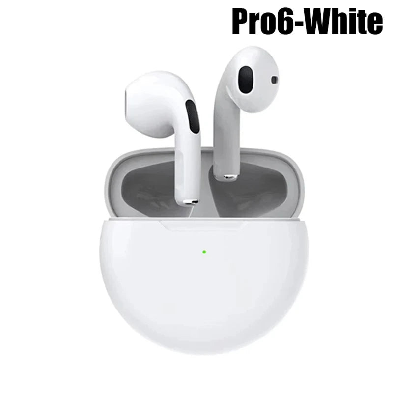 PRO6 Wireless Bluetooth Headset – TWS In-Ear Stereo Earphones for Running, Gaming, and Everyday Use - Premium bluetooth headset from Lizard Vigilante - Just $6.99! Shop now at Lizard Vigilante