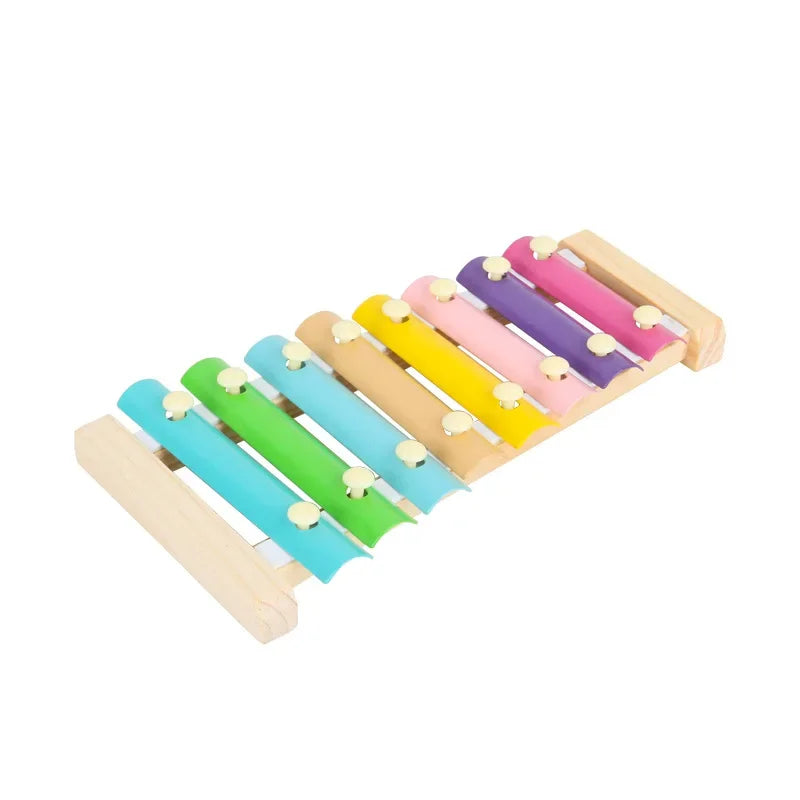 Xylophone Wood Wooden 8 Tones Multicolor Musical Instrument Toy For Baby Kids - Premium toy from Lizard Vigilante - Just $19.79! Shop now at Lizard Vigilante