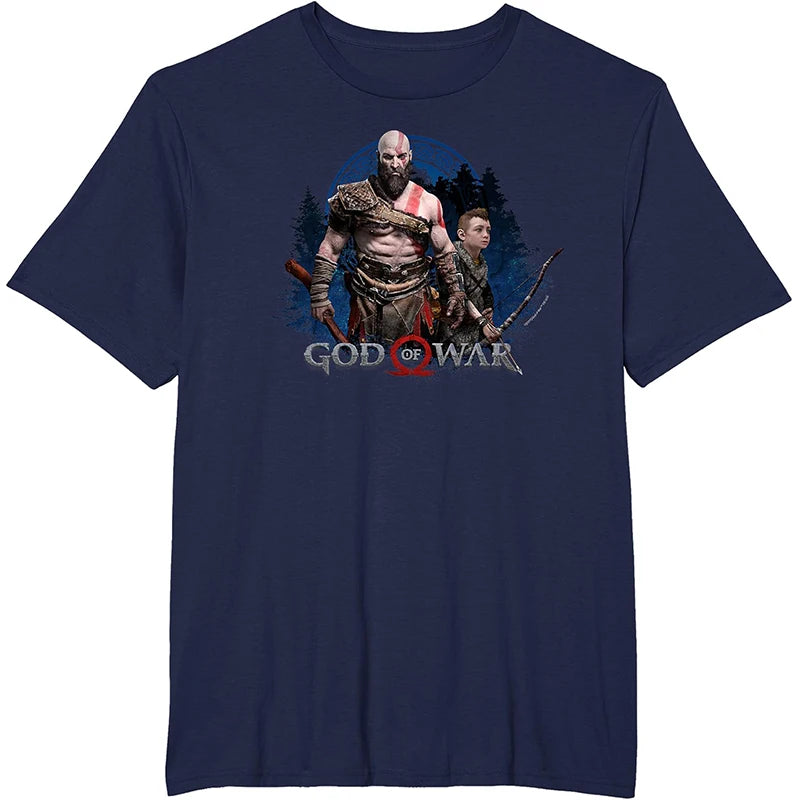 God of War Oversized T-Shirt – Unisex Cotton Streetwear for Epic Casual Style - Premium T-shirt from Lizard Vigilante - Just $23.88! Shop now at Lizard Vigilante