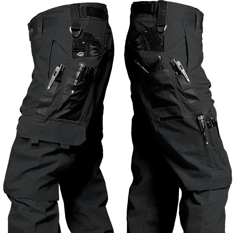 New Lizard Vigilante Men's Tactical Work Pants – Waterproof Cargo Trousers for Outdoor Training and Casual Wear - Premium Cosplay Costumes from Lizard Vigilante - Just $42.88! Shop now at Lizard Vigilante