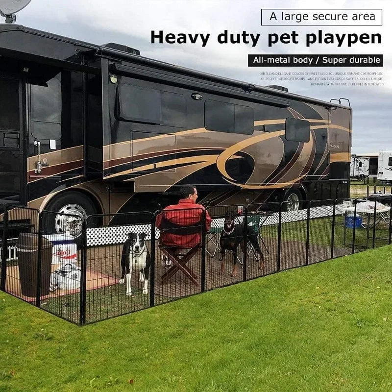 BestPet Dog Playpen: A Safe and Versatile Space for Your Furry Friend - Premium pet playpen from Lizard Vigilante - Just $223.99! Shop now at Lizard Vigilante