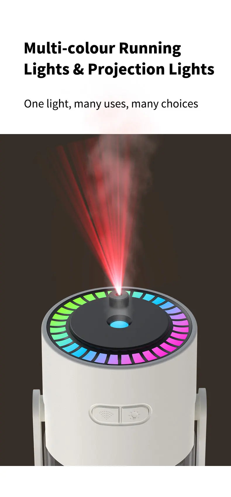 “Night Raider” Starry Sky Portable Humidifier – Ultimate USB Fog & Aromatherapy Projector for Rebels and Rockstars - Premium Humidifier from dsers - Just $34.77! Shop now at Lizard Vigilante