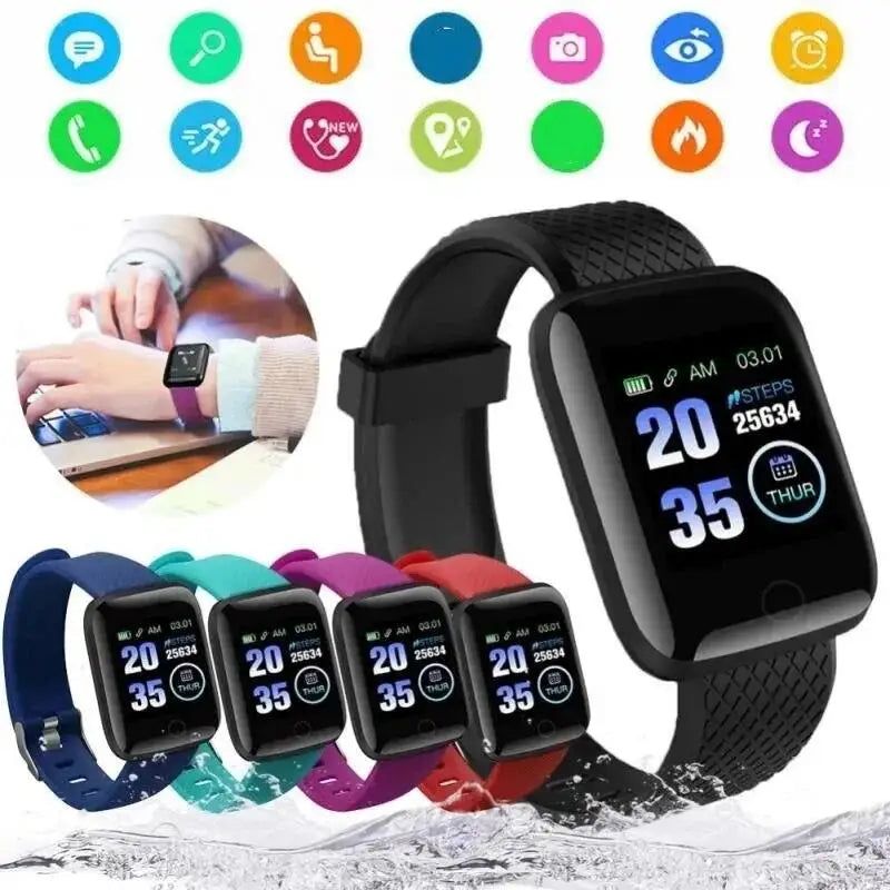 SUPMANGO D13 Smartwatch for Men, Women, and Kids – Multifunctional Fitness Tracker, Step Counter, Music Control, Message Reminder, Waterproof Sports Watch, 1.44" TFT Display, Activity Monitoring - Premium smartwatch from Lizard Vigilante - Just $23.88! Shop now at Lizard Vigilante