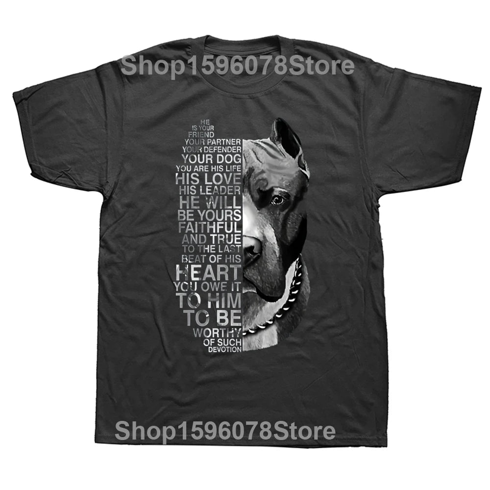 Pitbull Powerhouse Graphic Tee: Hilarious, Heartfelt, and Hardcore Streetwear for Dog Lovers - The Ultimate Birthday Gift - Premium T-shirt from Lizard Vigilante - Just $23.88! Shop now at Lizard Vigilante