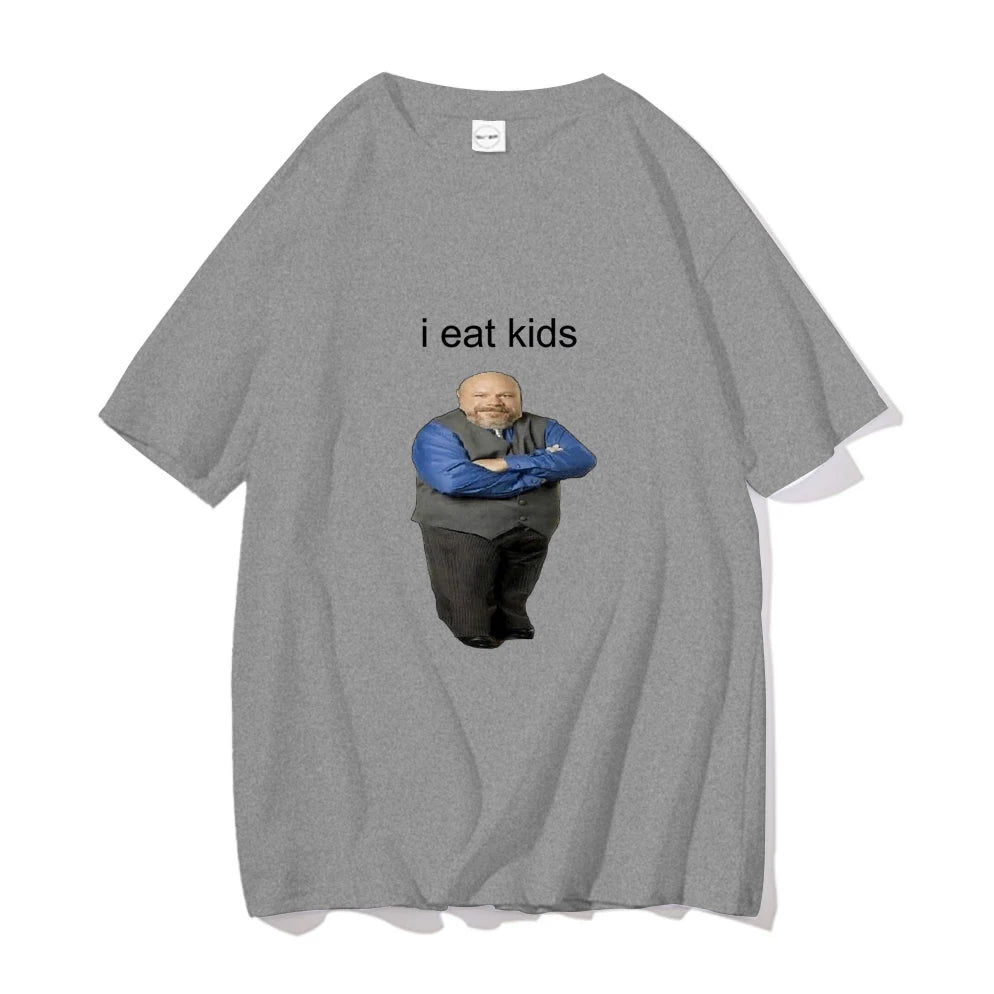 I Eat Kids - The Bold Bertram Tee That Sparks Conversation - Premium tee from dsers - Just $24.88! Shop now at Lizard Vigilante