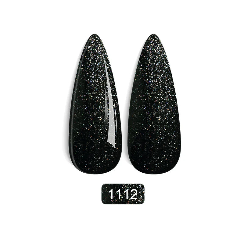 Rainbow Ghini Ultra Shiny Glitter Gel Nail Polish Semi-permanent Gellack UV Varnish Gold Silver Metal Gel Nail Art Wholesale Top