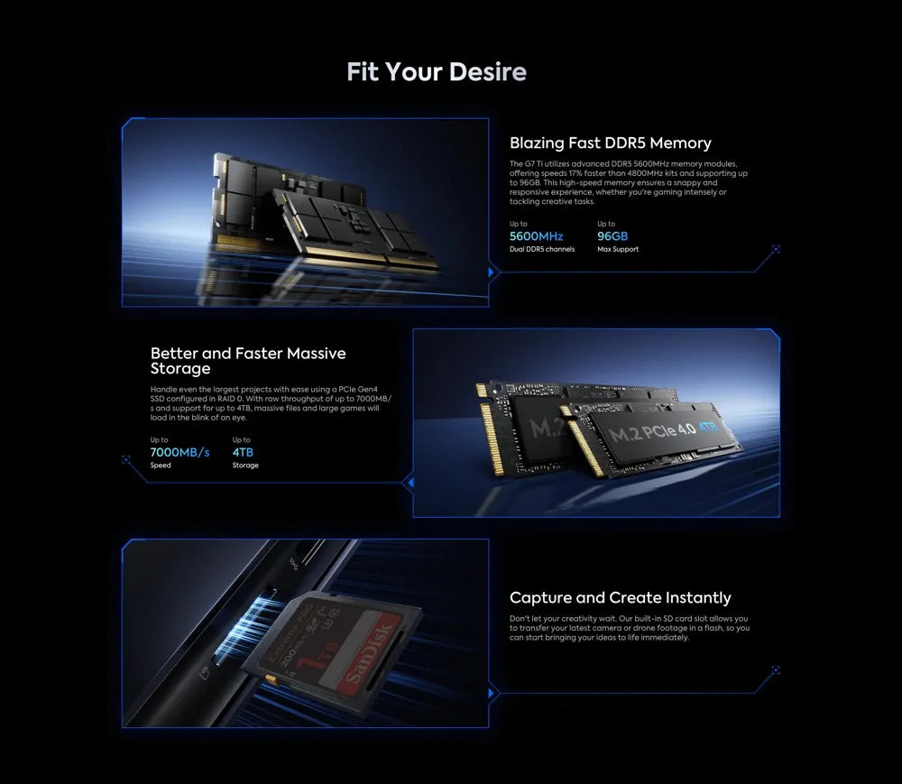 New AtomMan Gaming Mini PC G7 Ti /G7 Ti SE Intel Core i9-14900HX/ i7-14650HX+RTX 4070 DDR5 Minisforum AI Graphics Gaming Mini PC