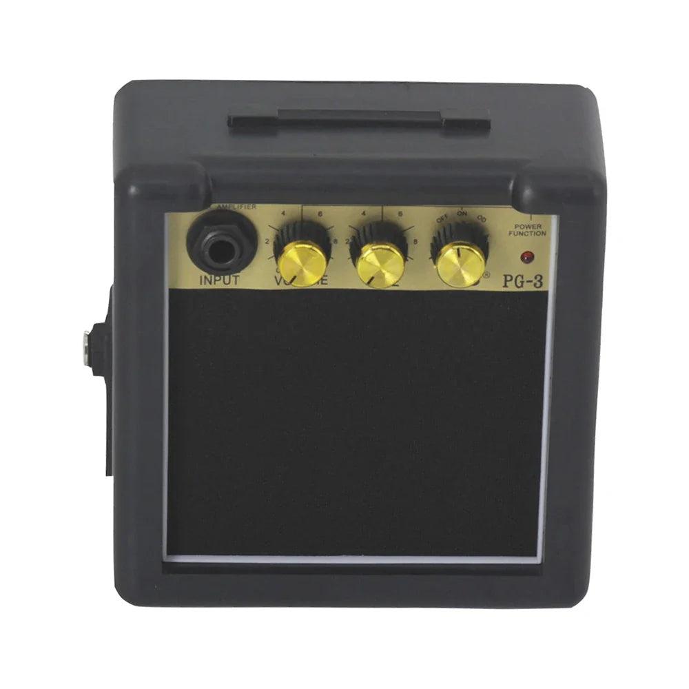 Mini Guitar Amplifier Amp Speaker Portable Acoustic Electric Guitar Speaker Black Guitar Parts Musical Instrument Accessories - Lizard Vigilante