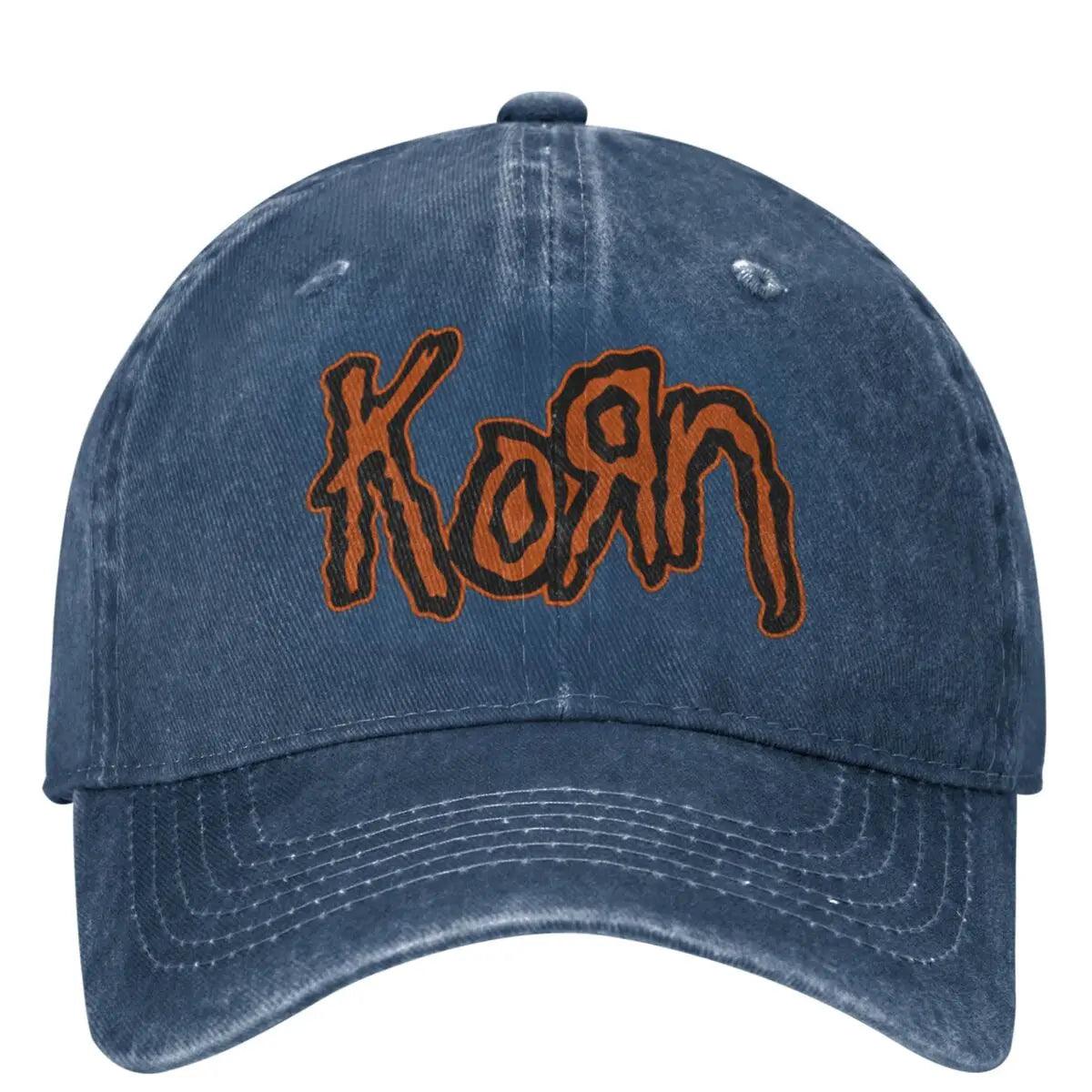 Metal Korn Music Band Rock Baseball Caps Merch For Men Women Vintage Distressed Washed Hats Casquette Dad Hat Adjustable - Lizard Vigilante