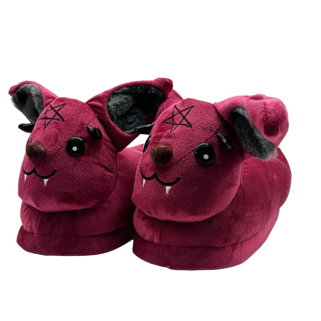 Highland Cow Halloween Michael Myers & Chucky Plush Slippers – Soft Horror Themed House Shoes - Premium slippers from Lizard Vigilante - Just $33.33! Shop now at Lizard Vigilante