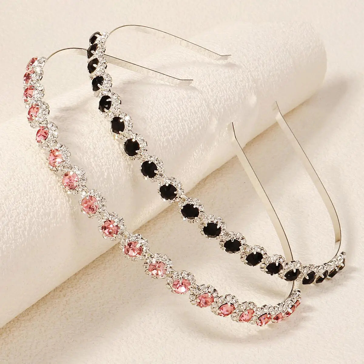 Sparkling Rhinestones Hair bands Fashionable Crown Handmade Head Bands Jewelry Accessories School Halloween Gifts for Girls