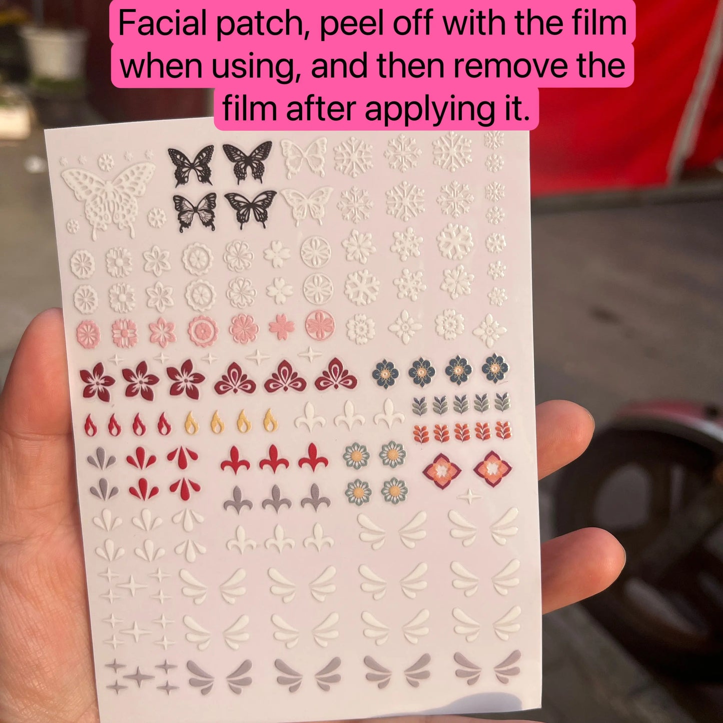 17cm Labubu V1v2 Eye Makeup Color False Eyelash Customization Gorgeous And Exquisite Eye Makeup Stickers Eyelash Stickers