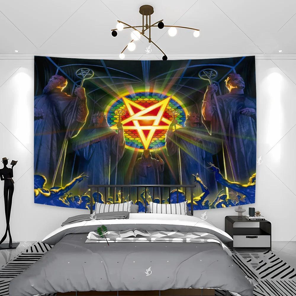 Anthrax Band Tapestry Banner Flag Polyester Digital Printing Music Memorabilia Banner For Decor Birthday Gift - Lizard Vigilante