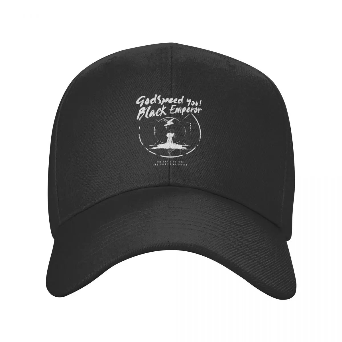 Godspeed You Black Emperor Baseball Cap - Adjustable Fitted Sun Cap for Metal Music Fans - Premium hat from Lizard Vigilante - Just $23.88! Shop now at Lizard Vigilante