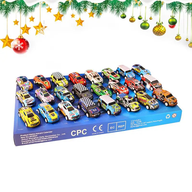 24-Day Christmas Countdown Car Advent Calendar – Kids Toy Cars, Digital Racing & Holiday Fun, Perfect Christmas Gift - Premium calendar from Lizard Vigilante - Just $28.88! Shop now at Lizard Vigilante