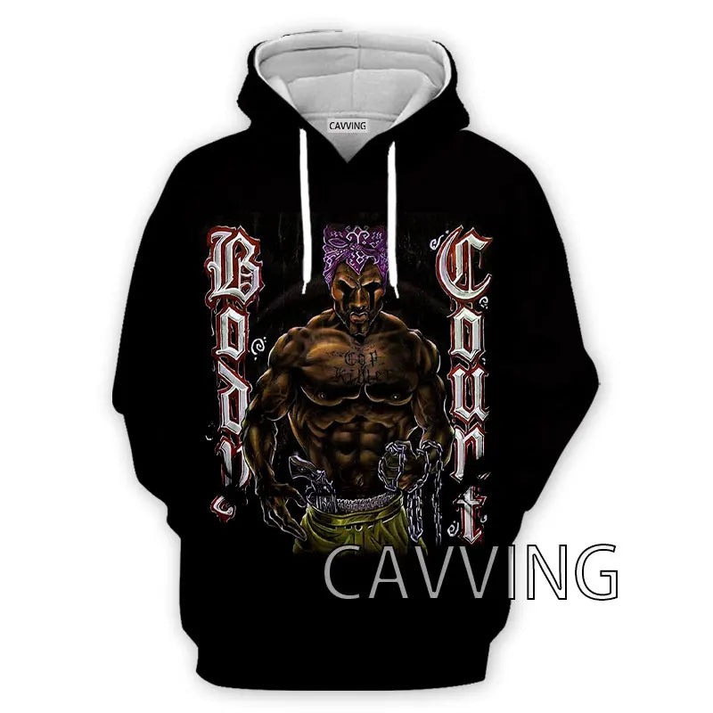 CAVVING 3D Printed Body Count Metal Hoodie: Ice-T Band Harajuku Streetwear for Men and Women - Premium Long-sleeve hoodie from Lizard Vigilante - Just $49.99! Shop now at Lizard Vigilante