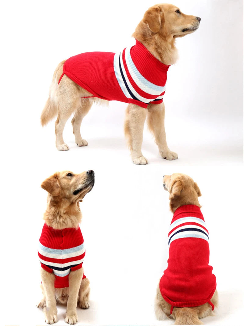 Dog Clothes Winter Warm Puppy Cats Sweater For Small Medeium Dogs Knit Sweater Pug Chihuahua Coat Bulldog Pullover Pet Clothing - Premium  from Lizard Vigilante - Just $4.99! Shop now at Lizard Vigilante