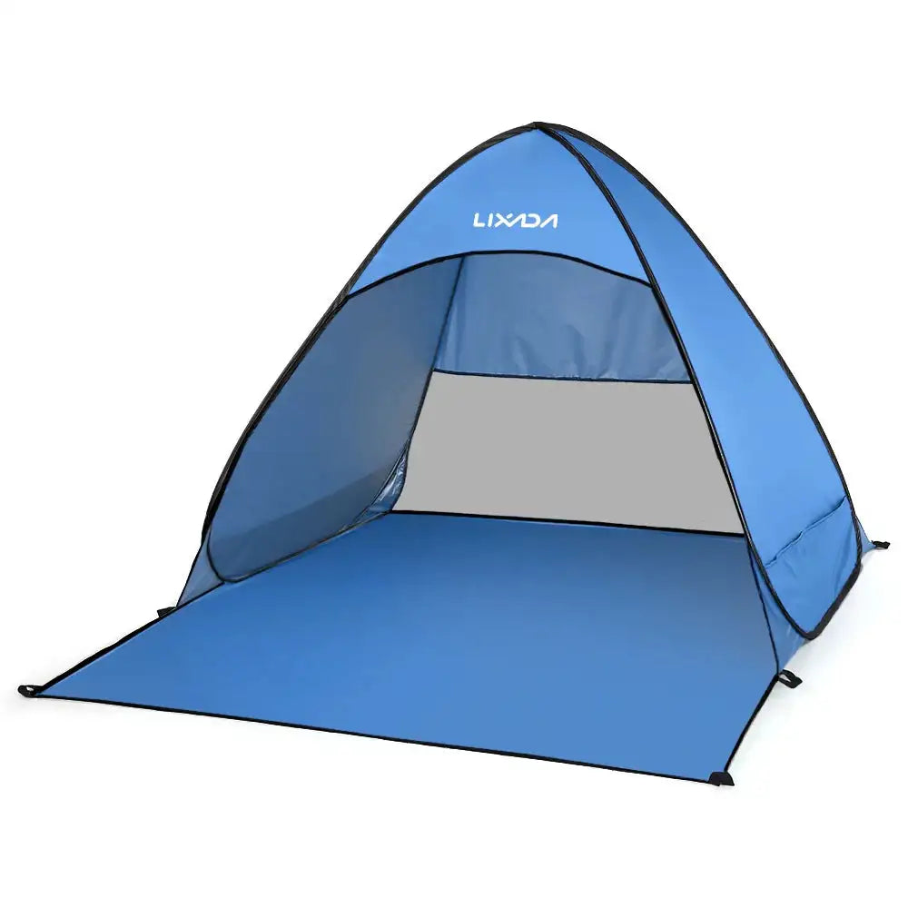 Lixada Automatic Instant Pop Up Beach Tent Lightweight Outdoor UV Protection Camping Fishing Tent Cabana Sun Shelter