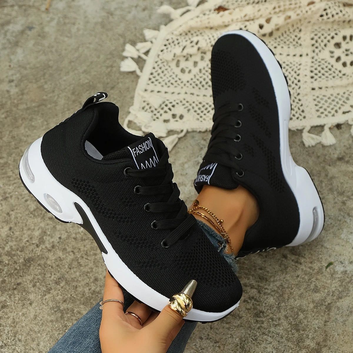 Women Platform Casual Sneakers Outdoor Mesh Breathable Running Casual Shoes Summer Comfortable Luxury Vulcanize Shoes for Women - Premium  from Lizard Vigilante - Just $10.99! Shop now at Lizard Vigilante