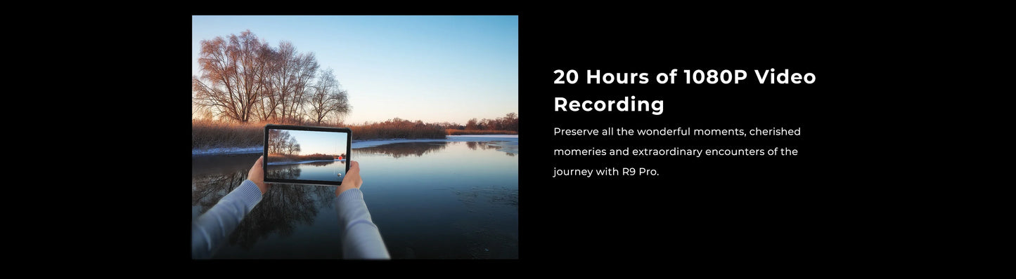 HOTWAV R9 Pro Rugged Tablet 11'' FHD+ 2K Display 20080mAh Massive Battery Pad Android 14 6GB 256GB Camera Global 4G Tablet PC