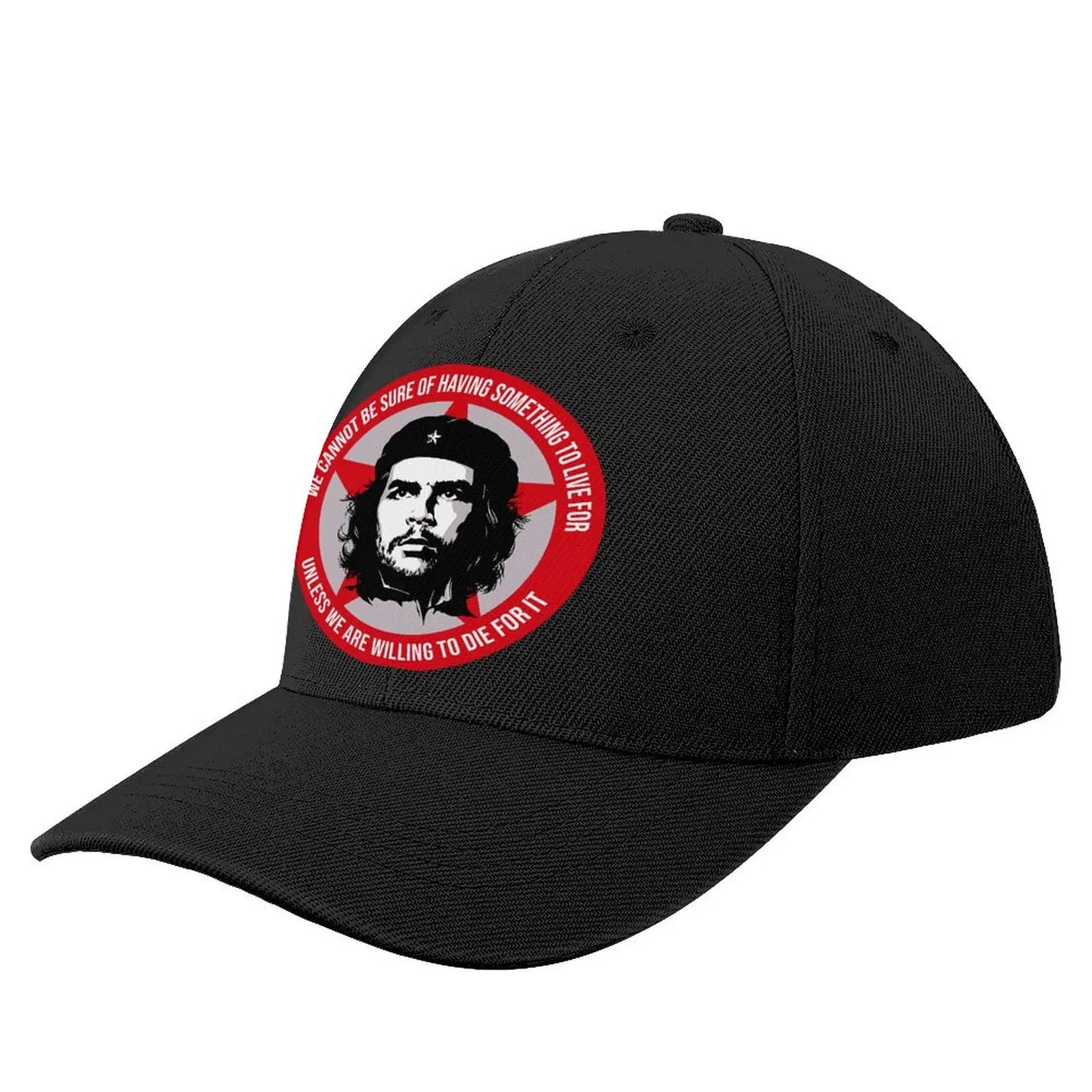 Che Guevara Baseball Cap – Traditional Hipster Hat with Cartoon Logo - Premium Baseball cap from Lizard Vigilante - Just $23.88! Shop now at Lizard Vigilante