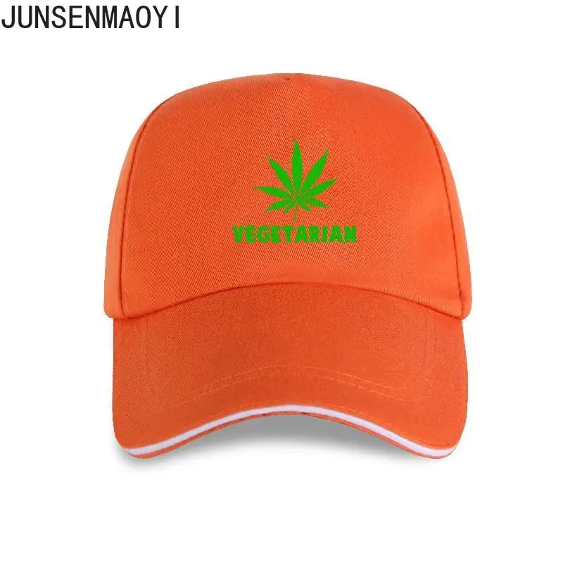 Vegetarian Weed Gift - Unisex Baseball Cap with Hemp Leaf - Premium baseball cap from dsers - Just $19.88! Shop now at Lizard Vigilante