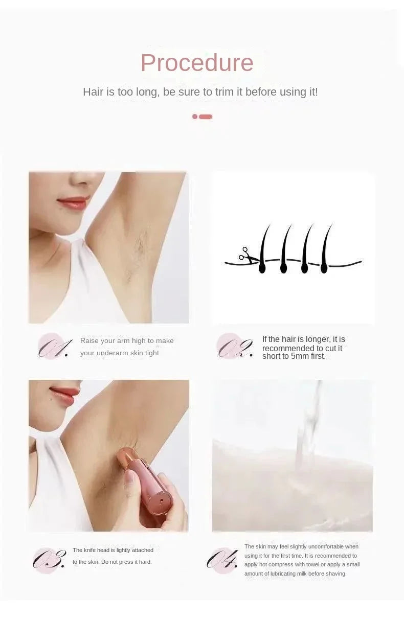 Slay & Slay Again – Lipstick-Sized Electric Epilator for Smooth Criminals (Face, Bikini, Zero Mercy) - Premium Electric Epilator from dsers - Just $17.77! Shop now at Lizard Vigilante