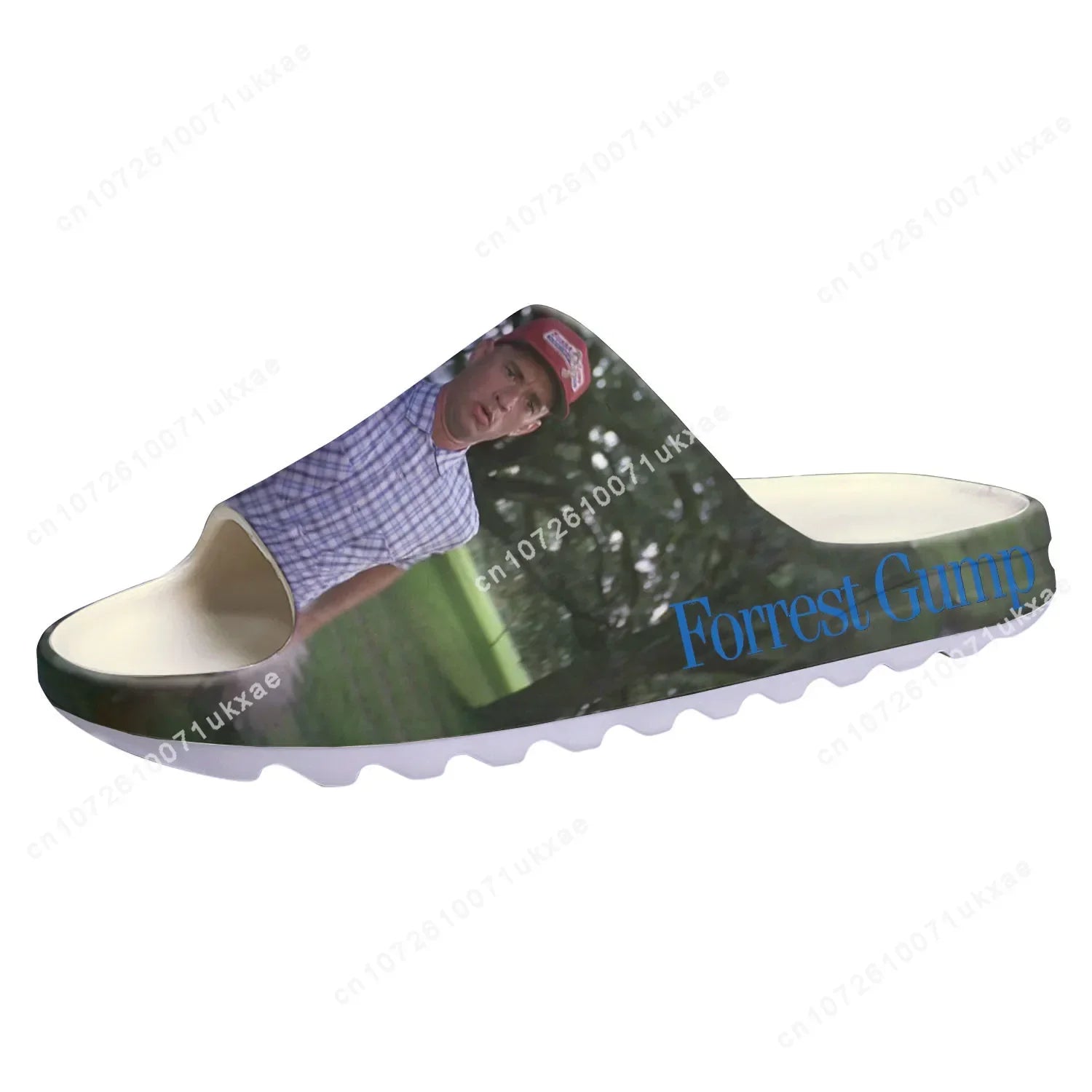 Forrest Gump Movie Tom Hanks Soft Sole Sllipers Home Clogs Step On Water Shoes Mens Womens Teenager Step in Sandals - Premium slippers from Lizard Vigilante - Just $39.99! Shop now at Lizard Vigilante