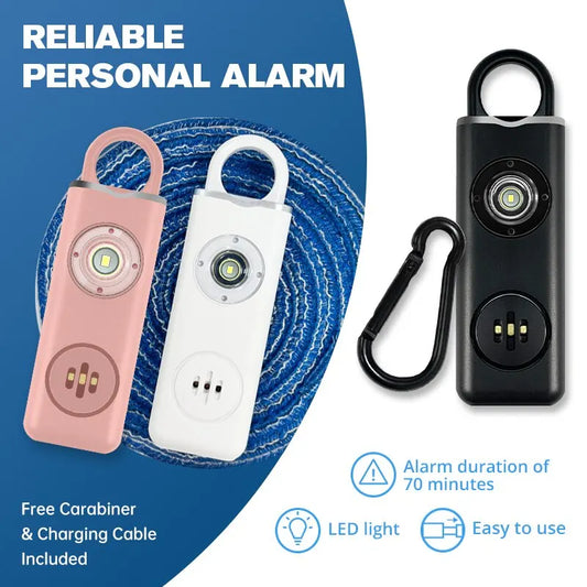 He Original Personal Safety Siren for Women - 130dB Siren, Strobe & Key Chain 3 Pop Colors AF2004 Anti Robbery Call for Help - Premium  from Lizard Vigilante - Just $8.99! Shop now at Lizard Vigilante