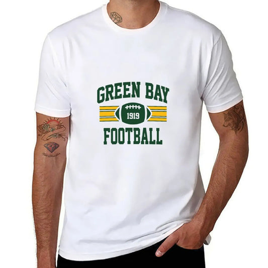 Vintage Green Bay Football Pullover T-Shirt - Athletic Fan Gift - Premium T-Shirt from dsers - Just $24.88! Shop now at Lizard Vigilante