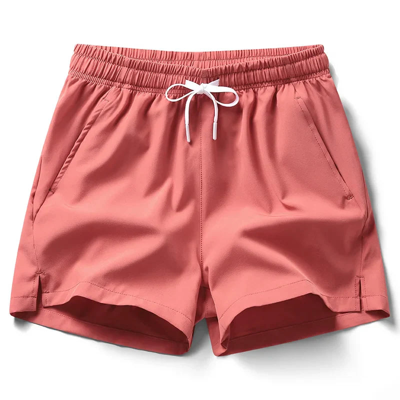 NASA GISS Summer Hot Selling Sports Shorts, Running Pants, Men's and Women's, Couple's Matching Shorts Zippered Pockets - Lizard Vigilante