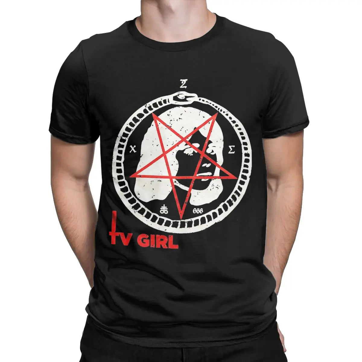 "TV SCREAM GIRL" Punk Broadcast Tee – Broadcast Shutdown Edition by Lizard Vigilante - Premium tee from dsers - Just $36.66! Shop now at Lizard Vigilante
