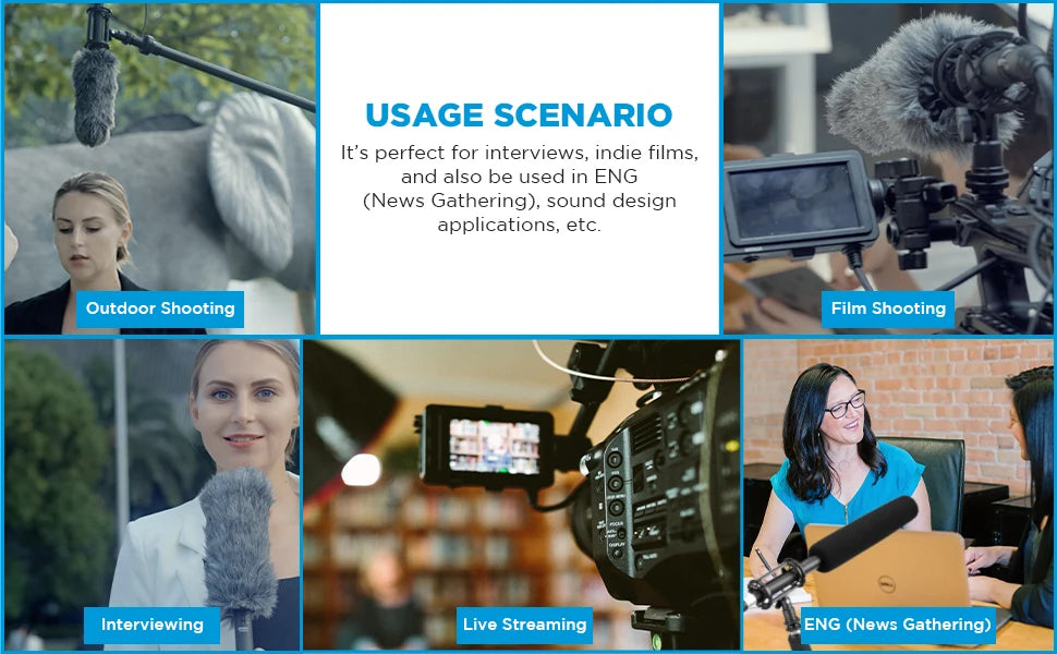 BOYA BY-BM6060L "Bulletproof Broadcast" Shotgun Mic — Precision Sound for Filmmakers, Rebels & Audio Assassins