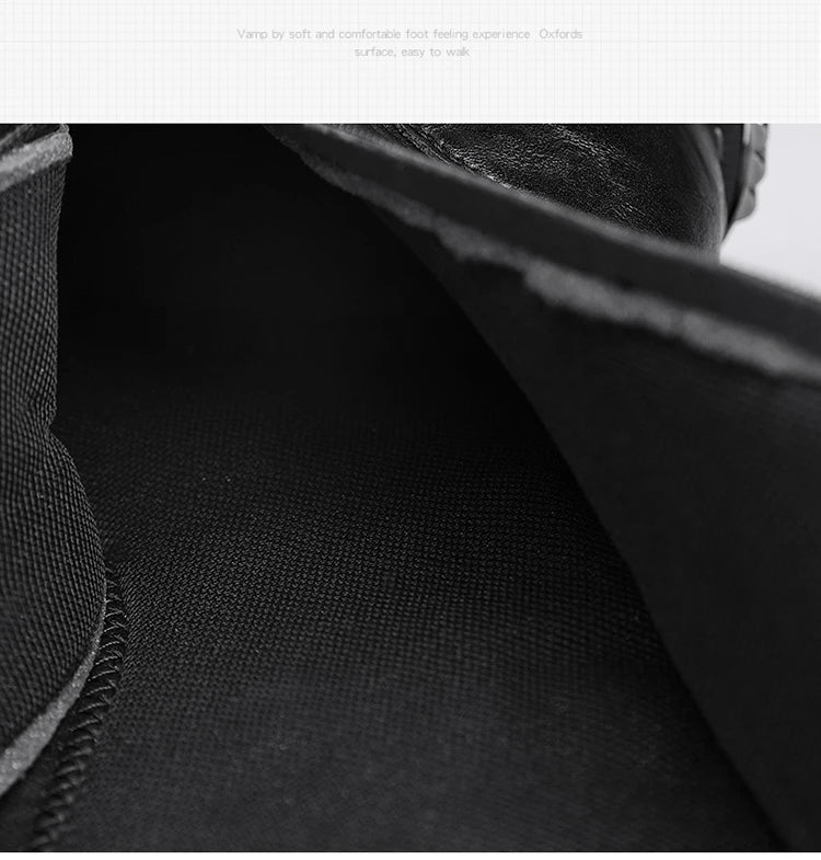 DEADFUEL BLACKOUT: Men’s Mid-Calf Leather Motorcycle Boots with Zip Buckle – Streetwear Punk Cowboy Tool Boots for Winter Chaos - Premium boots from dsers - Just $135.99! Shop now at Lizard Vigilante