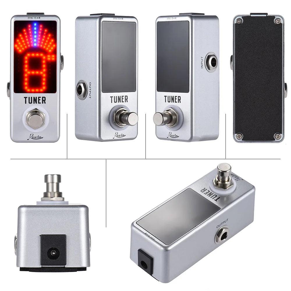 Mini Chromatic Tuner Pedal Effect LED Display True Bypass Guitar Tuner for Guitar Bass Accessories Guitar Bass Musical Instrumen - Lizard Vigilante