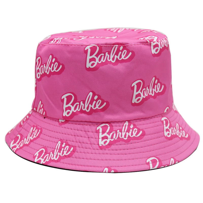 Barbie Bucket Hat Women Sun Hat Cute Women Pink Barbie Macaron Women's Casual Hat Ornaments Accessories Holiday Gifts - Premium bucket hat from Lizard Vigilante - Just $23.99! Shop now at Lizard Vigilante